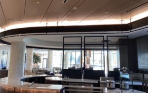 Project Star Project: Power Coated Radius Sofit Framing