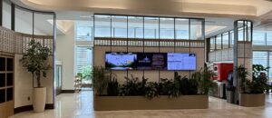 Powder-Coated Steel Wall Panels & Base at TIAA